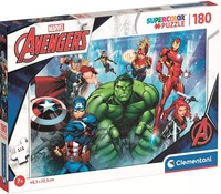 Puzzle 180 ElementóW. Supercolor. The Avengers Clementoni