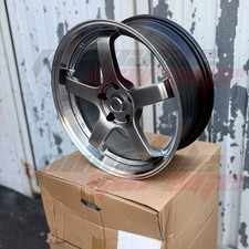 New Set 18 Inch Advan Gt Style Rims Wheels 18x8.59.5 3538 5x120 Cb 72.56