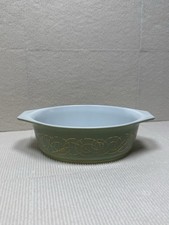 Vintage PYREX Oval 1-1/2 qt Au Gratin Dish #0...