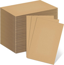 110 Pack 4 X 6 Inch Corrugated Cardboard Sheets Flat Cardboard Sheets Packaging