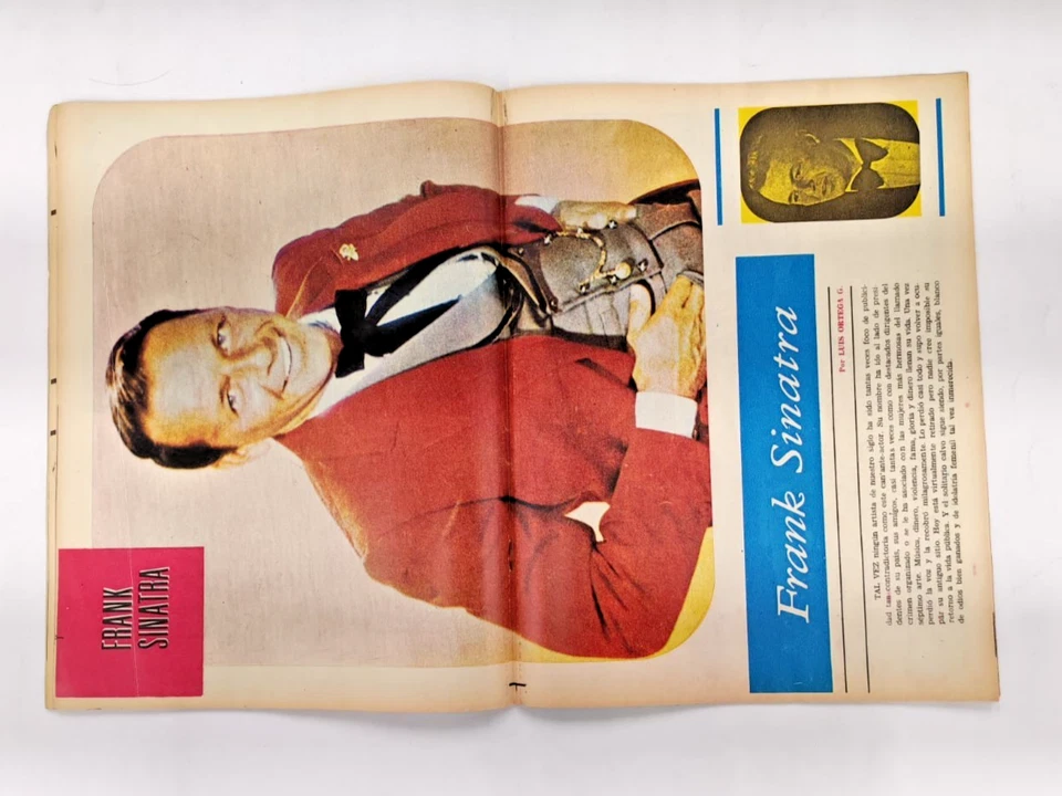 CINELANDIA, No.342 NOVEMBER 1972 MARIA FELIX / RAQUEL OLMEDO / FRANK SINATRA - Image 3 of 4