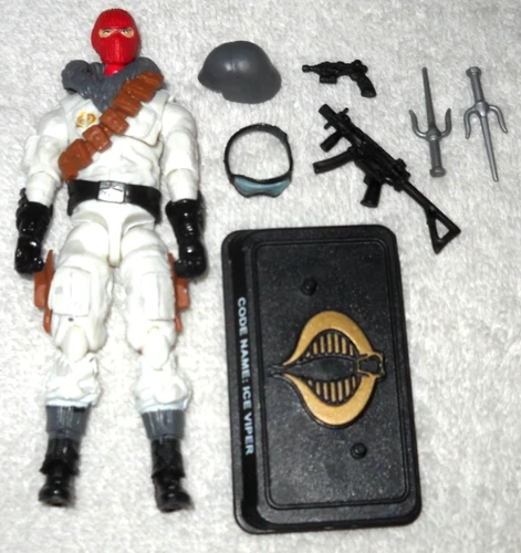 New Listing2014 Ice Viper (version 4) - 100% complete (GI Joe figure)