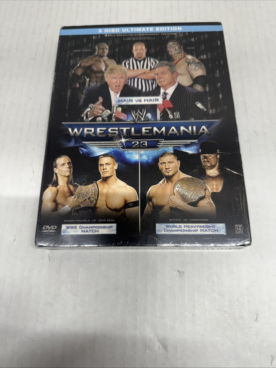 WWE WrestleMania ディスクセット WWE WrestleMania ディスクセット Wrestlemania Box Set Dvd | eBay