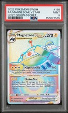 2022 Pokemon S&S Lost Origin #198 Fa/Magnezone Vstar Lost Origin-Secret PSA 9