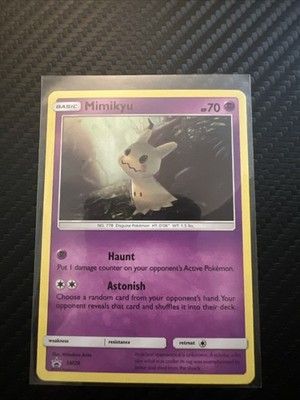 Mimikyu - SM29 Holo Promo Sun & Moon Promo Pokemon Lightly Played