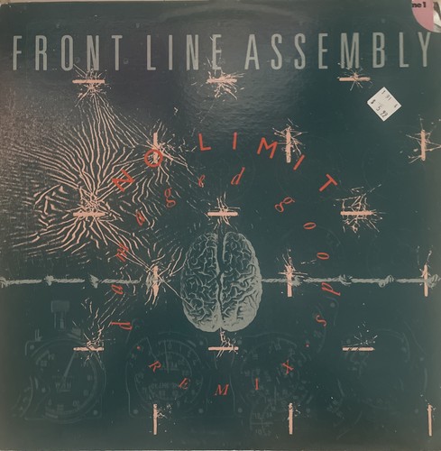 Front Line Assembly No Limit 12" Vinyl 1989 45rpm Wax Trax! Records WAX 9087 VG