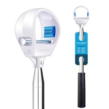 CHAMPKEY Upgraded Auto-Locking Golf Ball Retriever Performance 12FT, blue
