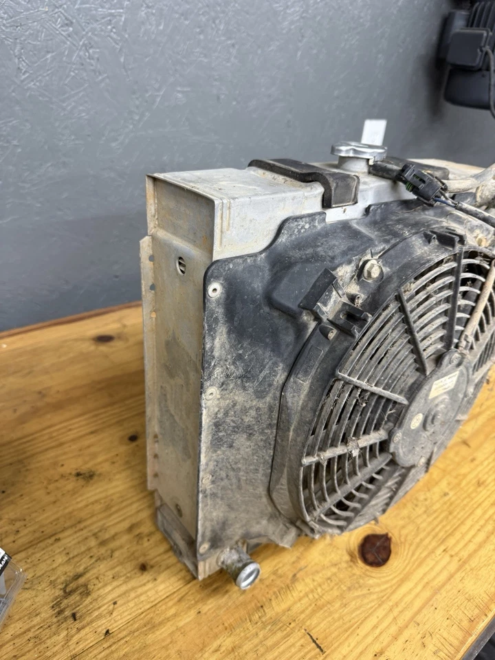 2005 John Deere Gator HPX 4x4 OEM Radiator Assembly & Fan - Image 4 of 4