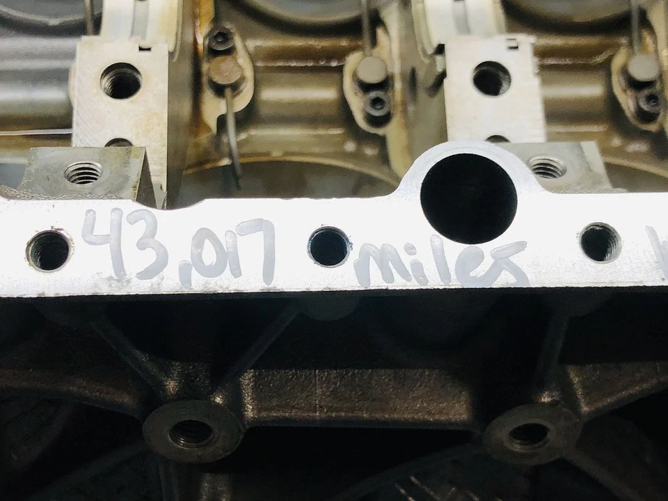 13-18 BMW 650I XDRIVE 4.4L V8 GASOLINE ENGINE MOTOR CYLINDER BLOCK 43K MILES OEM Foto 4 de 4