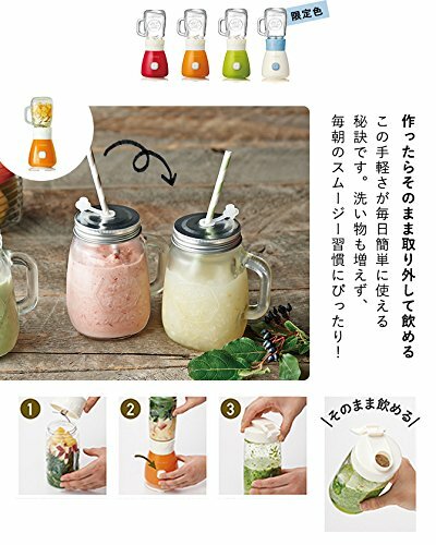 recolte Solo Blender"Solen" RSB-3-OR (Orange) from Japan