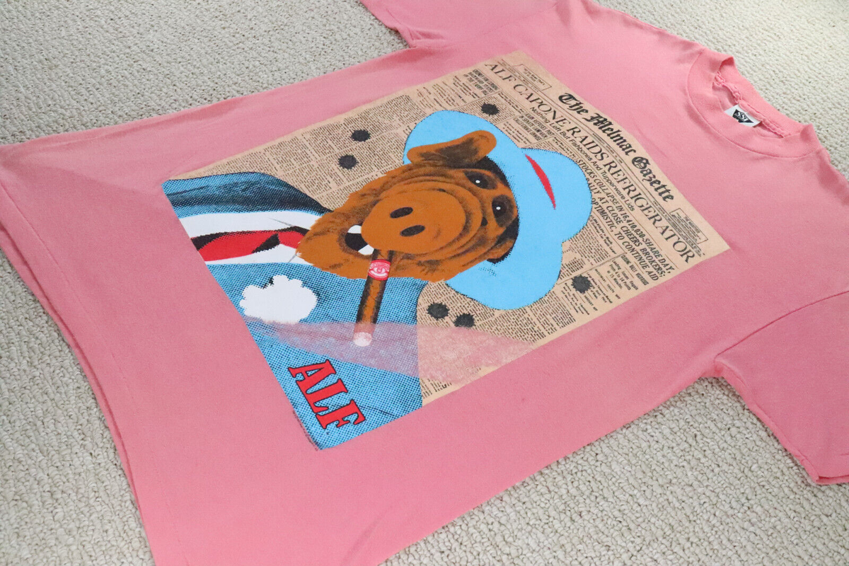 VINTAGE Alf Capone Shirt Adult Medium Single Stitched Desantis 80s