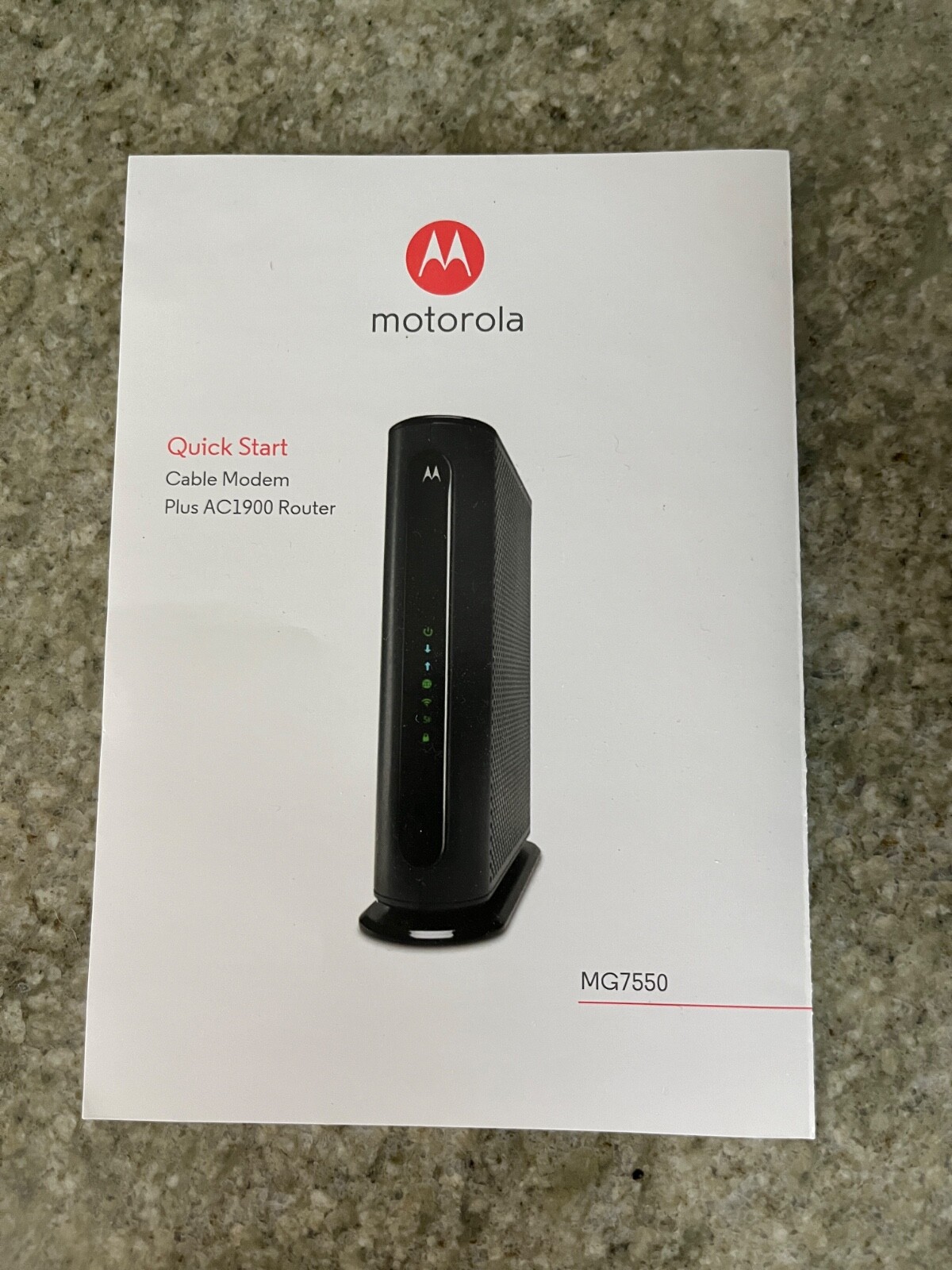 Motorola 16x4 Cable Modem Plus AC1900 WiFi Router - Model MG7550 | eBay