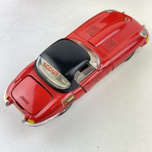 Boxed Tekno Jaguar 927 E Type Red Model Car - Picture 4 of 15