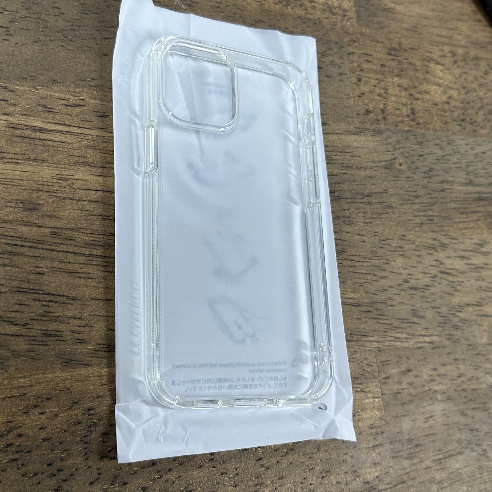 Casekoo iPhone 12 Mini Case 5.4” – Clear Slim Protective Back Cover – New in Box