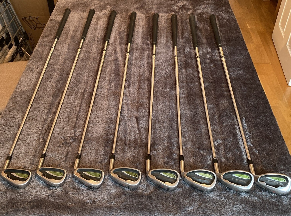 Adams Golf Ovation Irons, To Lob Wedge, Uniflex, Right Handed