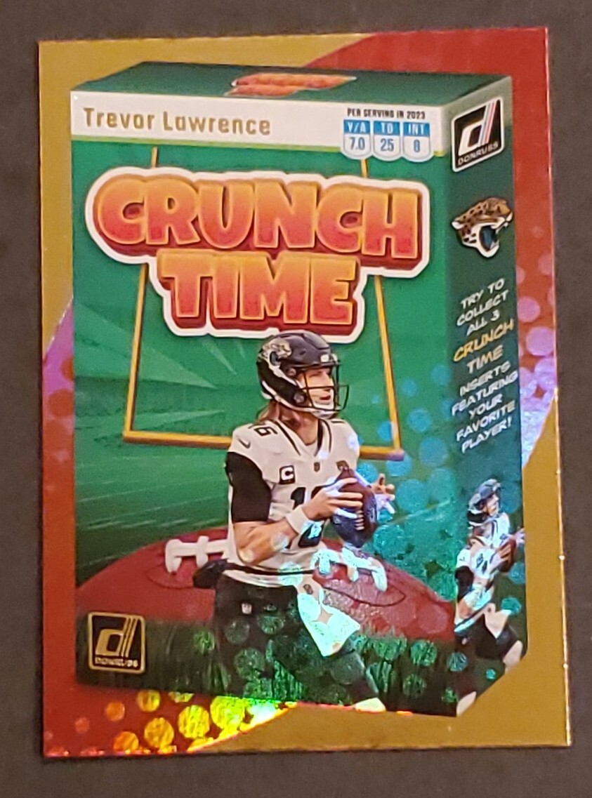 TREVOR LAWRENCE 2023 Donruss Football Crunch Time CT-5