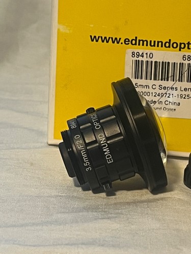 Edmund Optics 89410 3.5mm C Series Fixed Focal Length Lens Brand New in Box - Picture 3 of 3