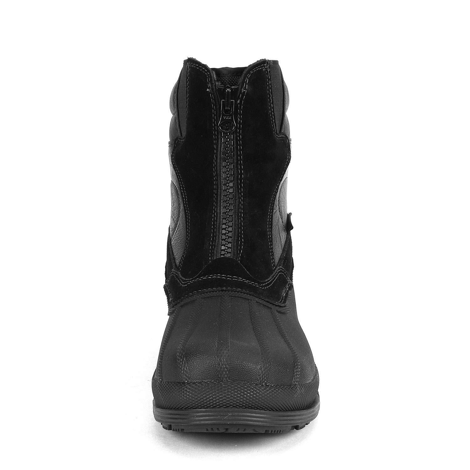 Nortiv 8 Mens Snow Boots Insulated Waterproof Winter Outdoor WIDE SIZE