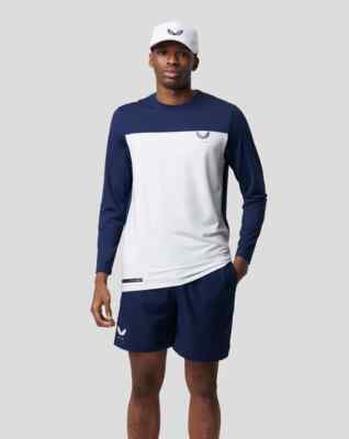 Castore Herren Colour Block Performance Tee Peacoat S, M,/L, XL NEU Neu mit Etikett UVP £60