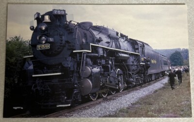 Vintage Nickel Plate Excursion NKP S-Class 2-8-4 #759 Train Postcard #A51