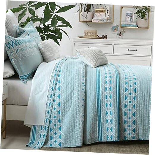 Quilt Queen Size, 100% Cotton Striped Quilt, Queen Queen(90