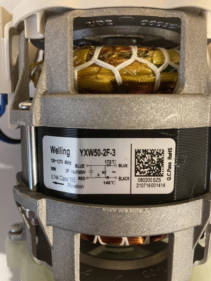 Новый циркуляционный насос посудомоечной машины Samsung в сборе DD82-01589A. DD82-01380A - Изображение 3 из 3