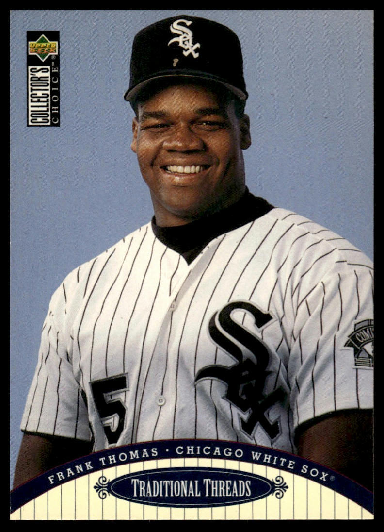 1996 Collector's Choice #105 Frank Thomas Silver Signature