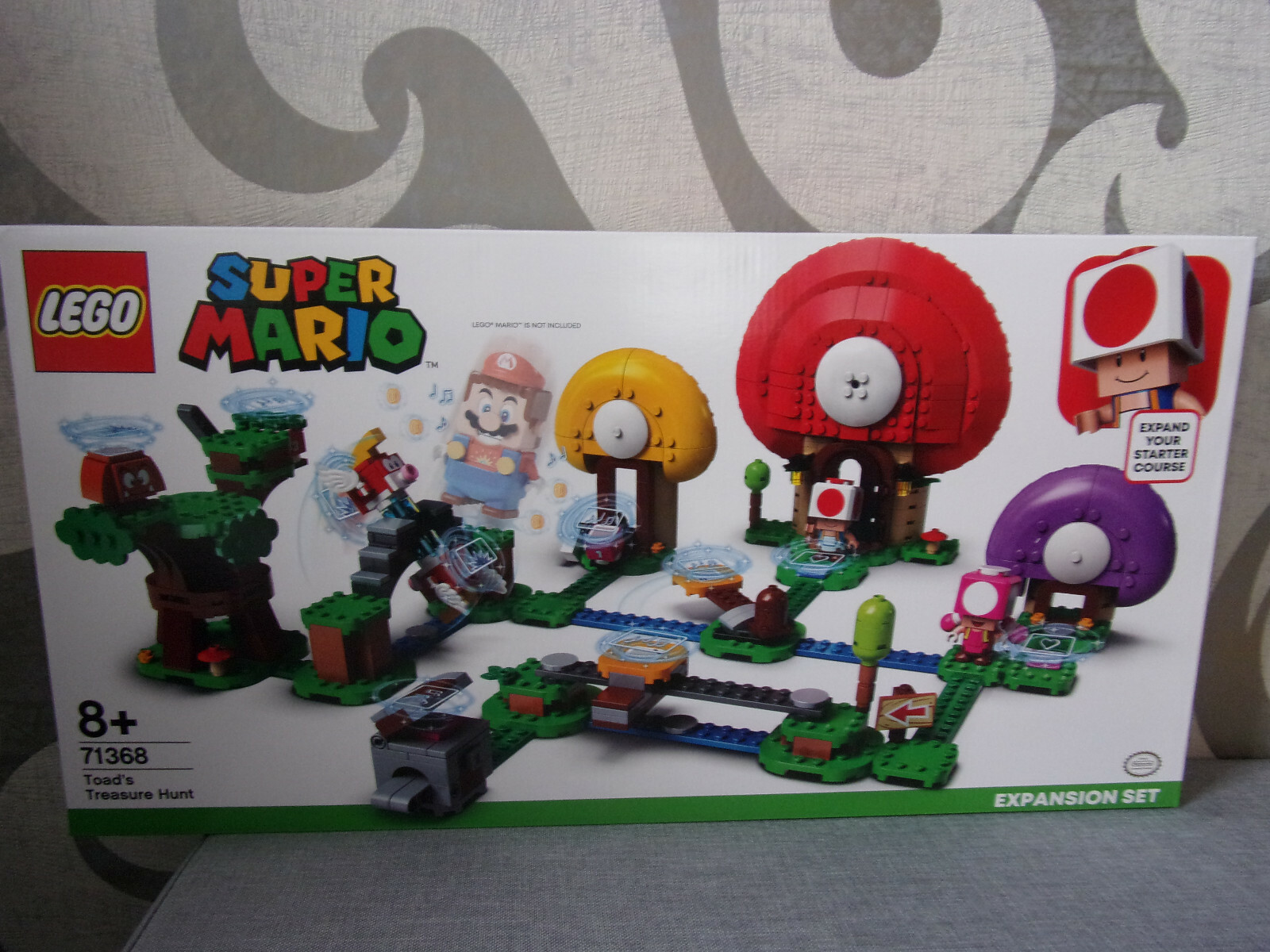 Lego Super Mario 71368 Toad's Treasure Hunt (Expansion Set) - New & OVP