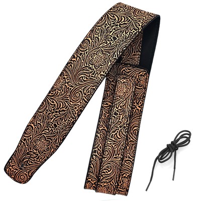 Premium Guitar Strap Classic Style Pattern Guitar Strap Set for Bass, Electri...