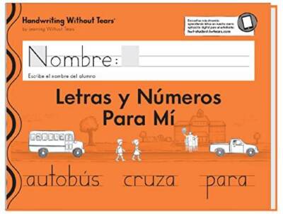 Learning Without Tears Letras y Nmeros para M (Student Edition, Spani - GOOD