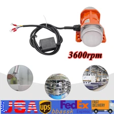 100W 110V Electric Vibration Motor AC Industrial Vibrator Single Phase Vibrating