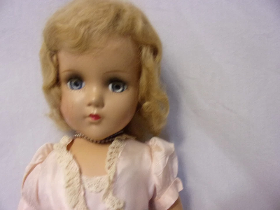 Arranbee NANCY LEE 18" Composición Muñeca Vintage 1938 Vestido de Noche / Peignoir Set Foto 2 de 4