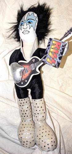 KISS PLUSH DOLL 2005 Guitar Toy Factory NWT - 17"