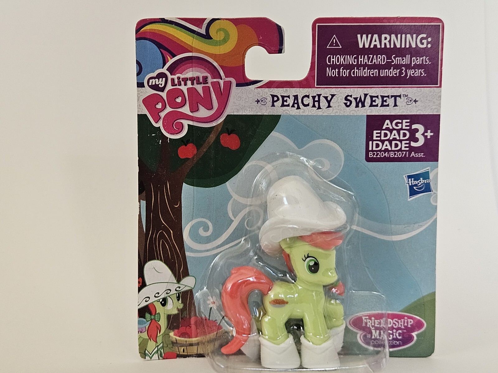 My Little Pony MLP Fim Peachy Sweet Mini Figure NIB Never Opened