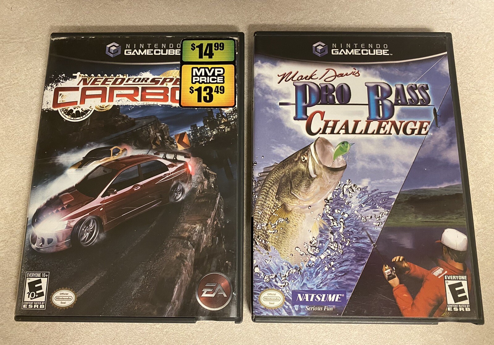 Need For Speed ~ Carbon ~ Game Cube 2006 & Mark Davis Pro Bass Challenge 2005