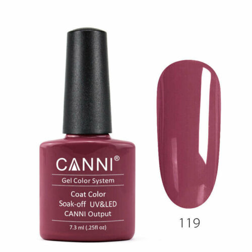CANNI Nail Gel Polish CANNI Soak Off UV LED Colour Glitter Base Top coat Varnish - Picture 116 of 221