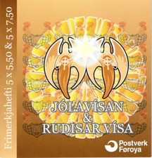 Färöer MH 26 (MiNr. 545 - 546) ** Weihnachten: Volksweisen