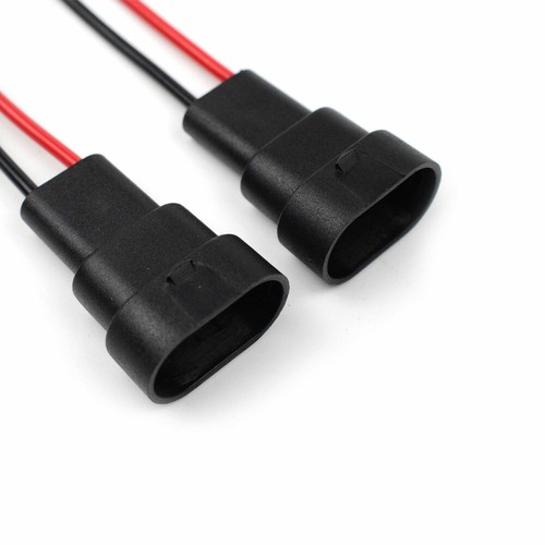 2X 9006 9005 HB3 Wiring Harness Socket Fog Lamp Headlight Plug Connector Parts - Picture 10 of 12