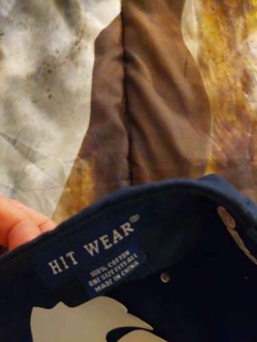 Hartford Wolfpack Hat Embroidered Ken Gernander Hat. New Blue - Picture 6 of 6