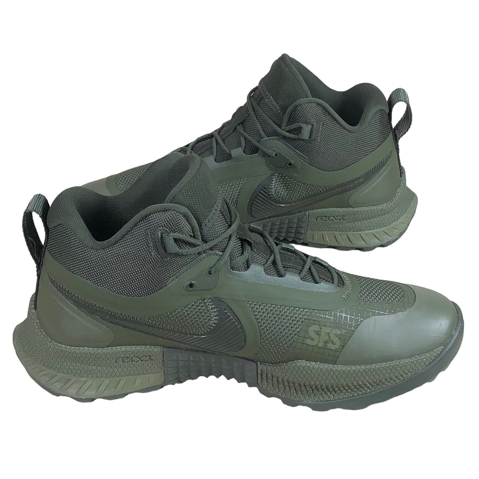 Nike React SFS Carbon Hiking Trail Shoe Boots Green Mens CK9951330