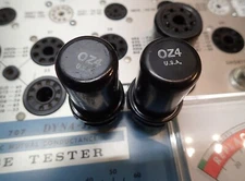 2 tubes 0Z4 * USA * OZ4 0Z4G OZ4G for car-truck auto radio TESTED strong LikeNOS