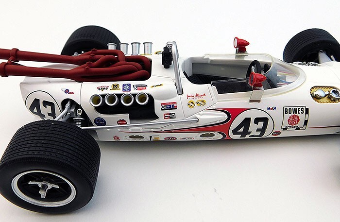 JACKIE STEWART BOWES SEAL FAST LOLA T90 INDY 500 RACE CAR 1