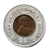 AJ Stephens Co 14th Chestnut Kansas City Missouri 1946 1c Encased Wheat 35mm