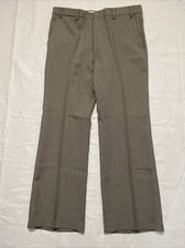 Vintage 1970's Levi  s Panatela Pants Tag Size 38x31 Gray Polyester Retro Disco