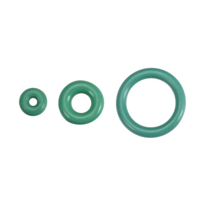 10 Stk. Fluorkautschuk O-Ringe 1.2-12.2mm Innendurchm. 1,9mm breit Dichtung grün
