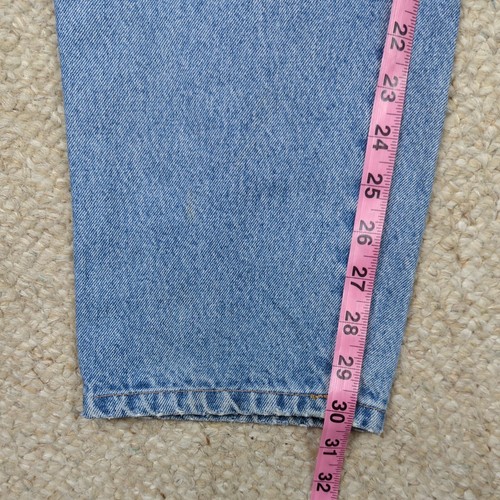 Vintage Union Bay Jeans Womens 10 Blue High Rise Baggy Tapered Denim Faded READ - Picture 13 of 22