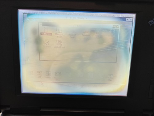 Vintage IBM ThinkPad 340 Laptop - defective screen - Bild 5 von 16