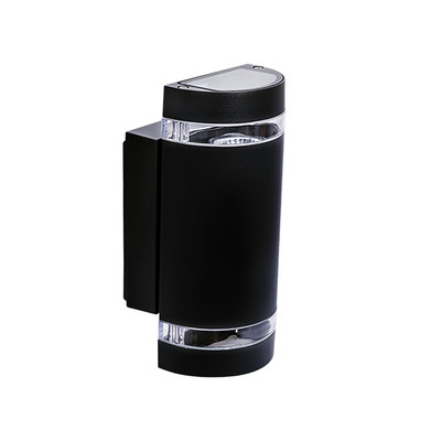Wandleuchte ZEW Alu Druckguß schwarz IP44 Außenleuchte Wandlampe wall light Wand