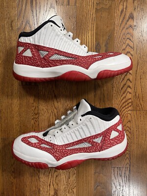 Air Jordan 11 Retro Low IE White Gym Red 919712-101 2017  display picture 2