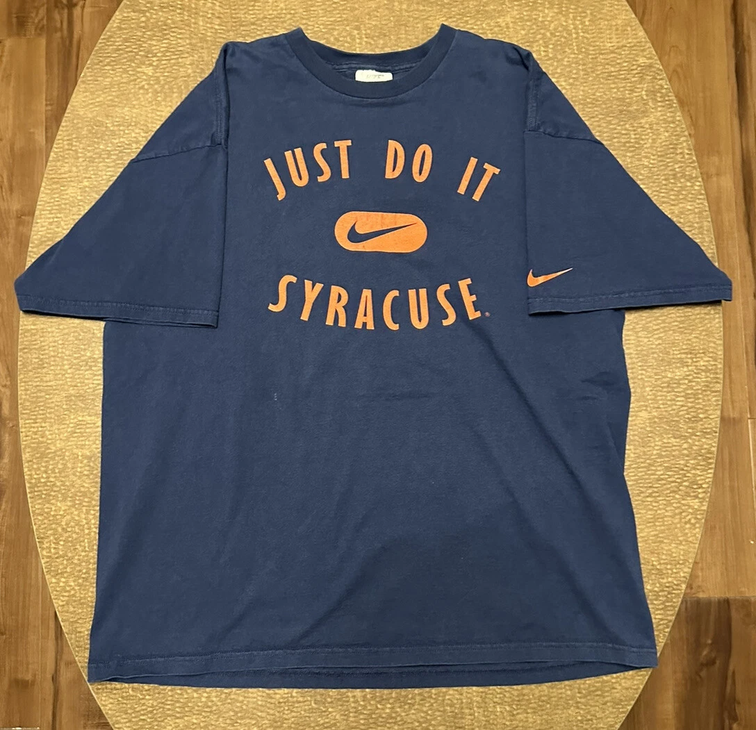 Nike blue and shop orange shirt